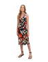 Vamp 16400, Γυναικείo Καλοκαιρινό Φόρεμα με ωμάκι από Βισκόζι 